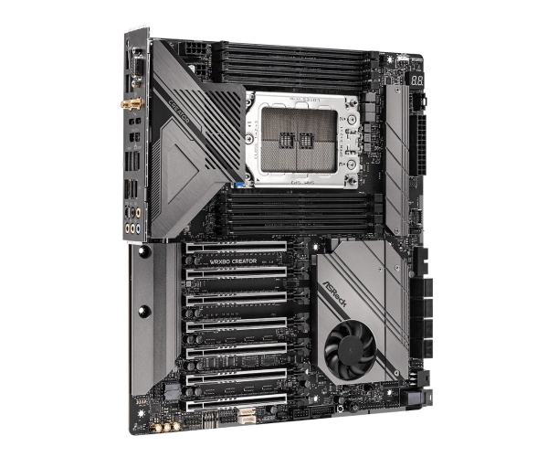 ASRock MB Sc sWRX8 WRX80 Creator R2.0, AMD WRX8, 8xDDR4, 1xVGA, WiFi, eATX