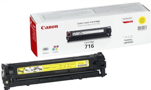 Toner Canon CRG 716Y 1977B002 žlutý