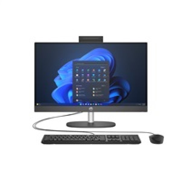 HP AIO ProOne 245 G10 AiO 23.8 NT Ryzen 3 7320U,8GB,512GB,Radeon 610M,WiFi 6+BT,klávesnice a myš,90W, bílá,HDMI,Win11Pro