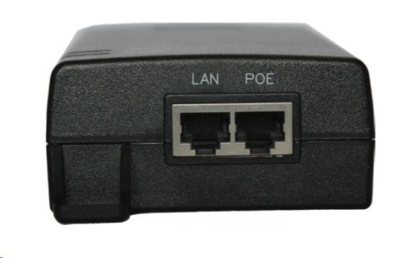 MaxLink PI60v2 PoE injektor - 802.3af/at/bt, 55V, 1.1A, 60W, 1Gbit, napájecí kabel