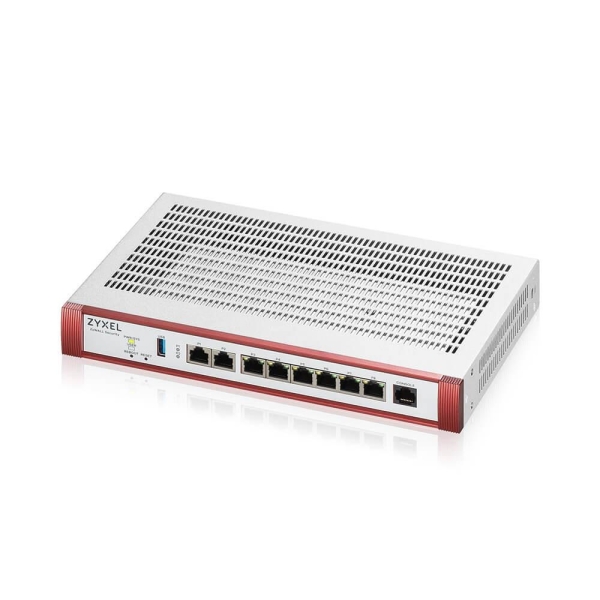 Zyxel USG FLEX200 H Series, User-definable ports with 2*2.5G & , 6*1G, USB (device only)