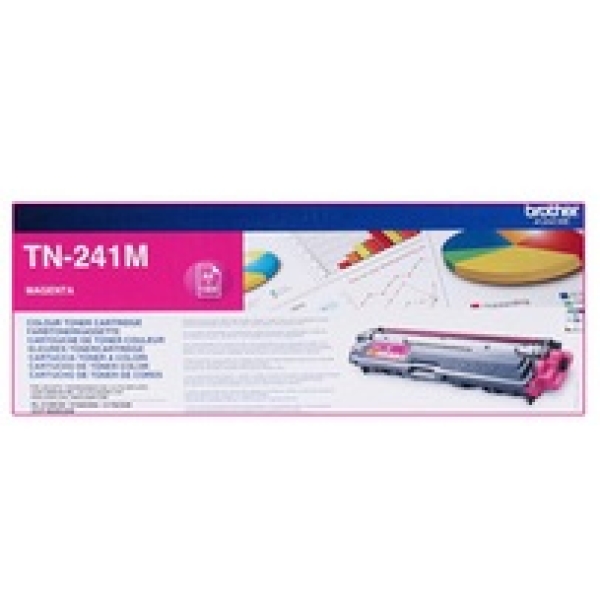 Brother TN-241M, purpurový originální toner do tiskárny Brother
