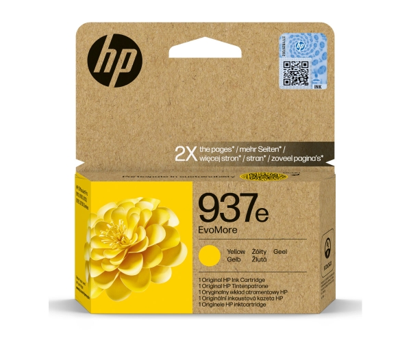 Náplň HP 937e, 4S6W8NE žlutá (1 650 stran)