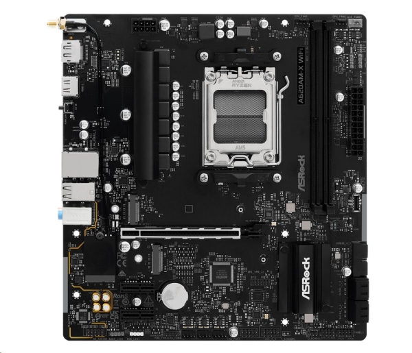ASRock MB Sc AM5 A620AM-X WIFI, AMD A620A, 2xDDR5, 1xHDMI, 1xDP, WIFI