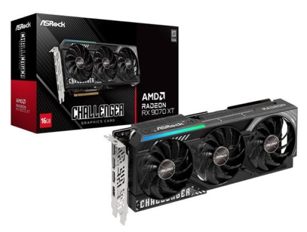 ASROCK vga AMD Radeon RX 9070XT CL 16GB