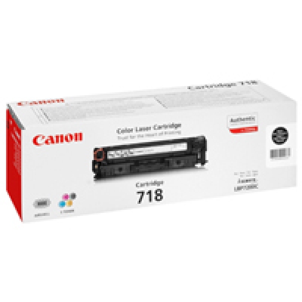 Toner CANON CRG-718 černý (3 400 stran)