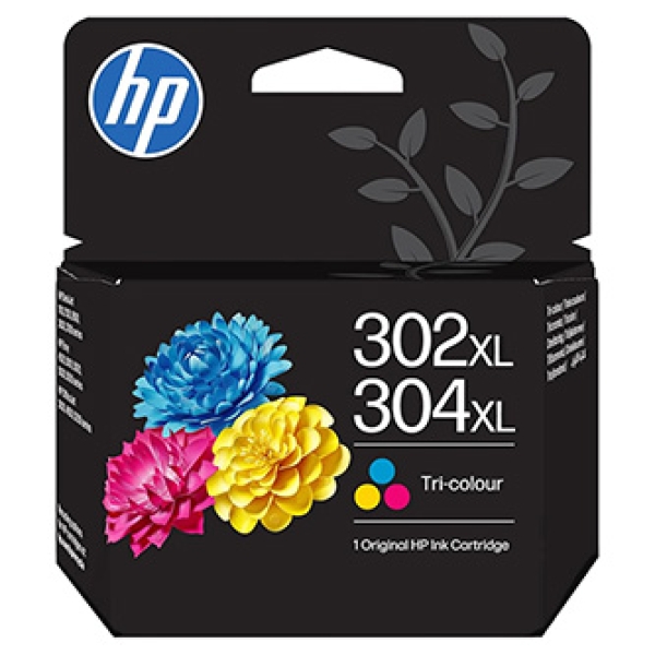 HP 302XL/304XL Tri-clr Original Ink Crtg, HP 302XL/304XL Tri-clr Original Ink Crtg