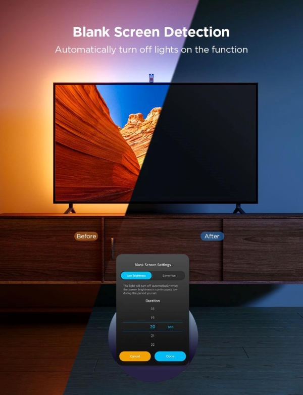 Govee Envisual TV 55-65" SMART LED podsvícení RGBIC