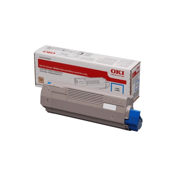 Toner OKI 46490607 azurový