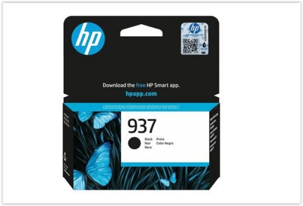 Náplň HP 937, 4S6W5NE černá (1 250 stran)