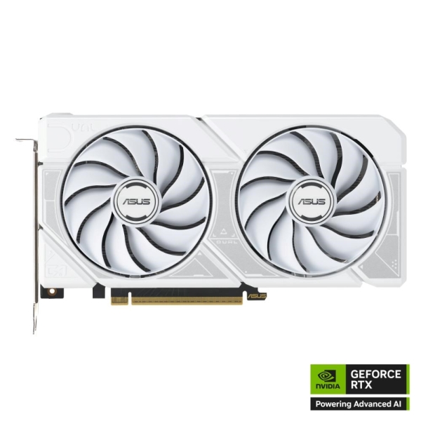 ASUS VGA NVIDIA GeForce RTX 5060 Ti DUAL OC 16G WHITE, 16GB GDDR7, 3xDP, 1xHDMI