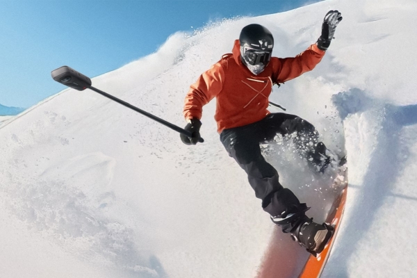 Insta360 X5 akční kamera, 8K 360° video, triple AI čip, vodotěsnost do 15 m, 6osá stabilizace, 2400 mAh baterie