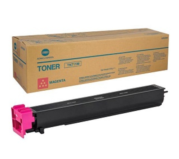 Toner Konica Minolta TN711M, purpurový, 31500str.