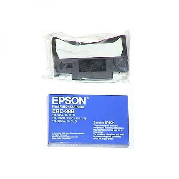 Epson ERC 38B - Černá - Tisková páska - pro OmniLink TM-U220; TM U200, U220, U230, U300, U375