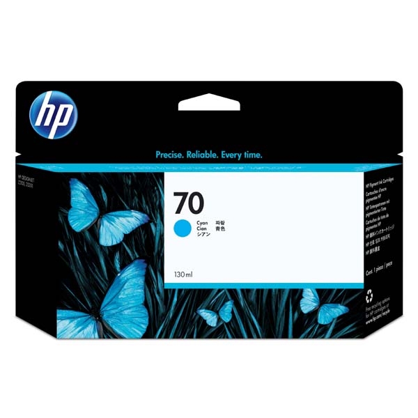 Náplň HP 70, C9452A azurová (130 ml)