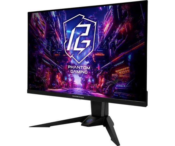 ASROCK LCD - 27" Gaming monitor PGO27QFV, OLED, 2560 x 1440 QHD, 360Hz, 1.5M:1, 250cd/m2, 0.03ms, 2xHDMI, 1xDP
