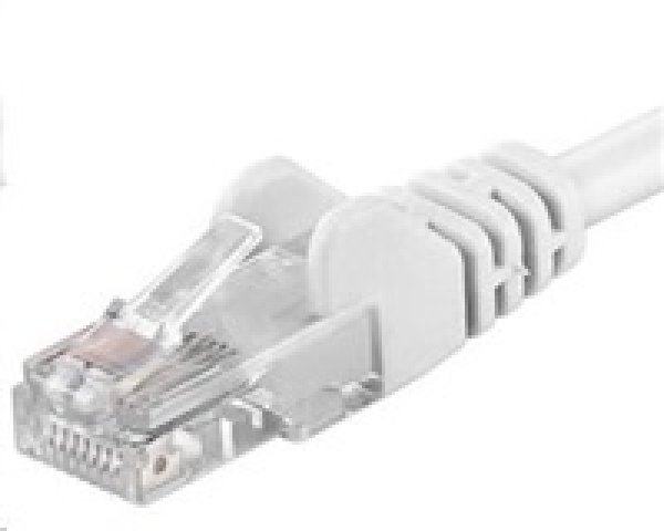PREMIUMCORD Patch kabel UTP RJ45-RJ45 CAT5e 7m bílá