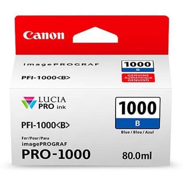 Náplň Canon PFI-1000B modrá 