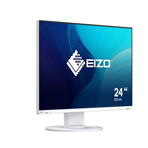 EIZO MT 24" EV2410R-WT FlexScan, IPS, 1920x1200, 350nit, 1300:1, 5ms, DisplayPort, HDMI, DVI-D, D-sub, USB, Repro, Bílý