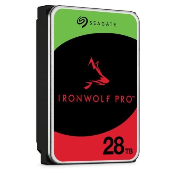 SEAGATE HDD 28TB IRONWOLF PRO (NAS), 3.5", SATAIII, 7200 RPM, Cache 512MB