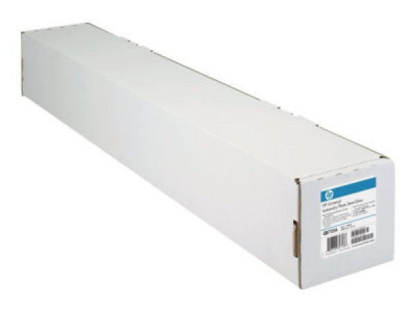 HP Universal - Polyetylén (PE), dřevěné vlákno - saténový - 7.9 mil - Role (106,7 cm x 30,5 m) - 200 g/m2 - 53.3 libry - 1 role fotografický papír - pro DesignJet 45XX, T1100, T1200, T1300, T1708, T790, Z5200, Z5400, Z6, Z6600, Z6800, Z6dr