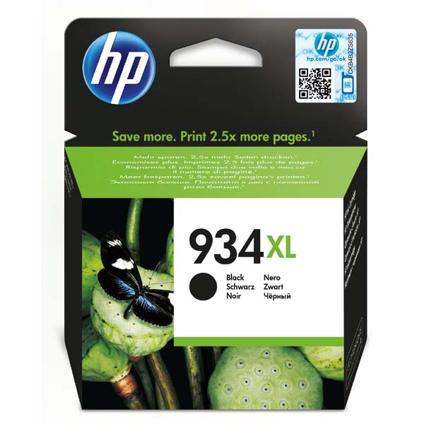 Náplň HP No.934XL, C2P23AE černá (1 000 stran)