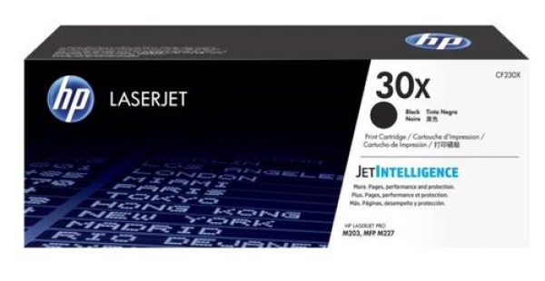 Toner HP 30X (CF230X), černý (3 500 stran)