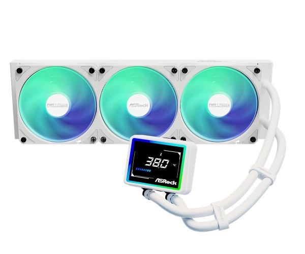 ASROCK CHALLENGER WHITE 360 DIGITAL komplet vodního chlazení CPU intel/AMD (CL360 DIGITAL WHITE)
