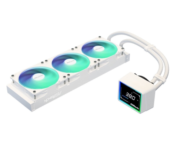 ASROCK CHALLENGER WHITE 360 DIGITAL komplet vodního chlazení CPU intel/AMD (CL360 DIGITAL WHITE)