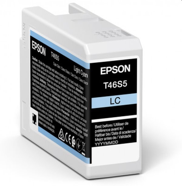 Náplň Epson C13T46S500 světle azurová