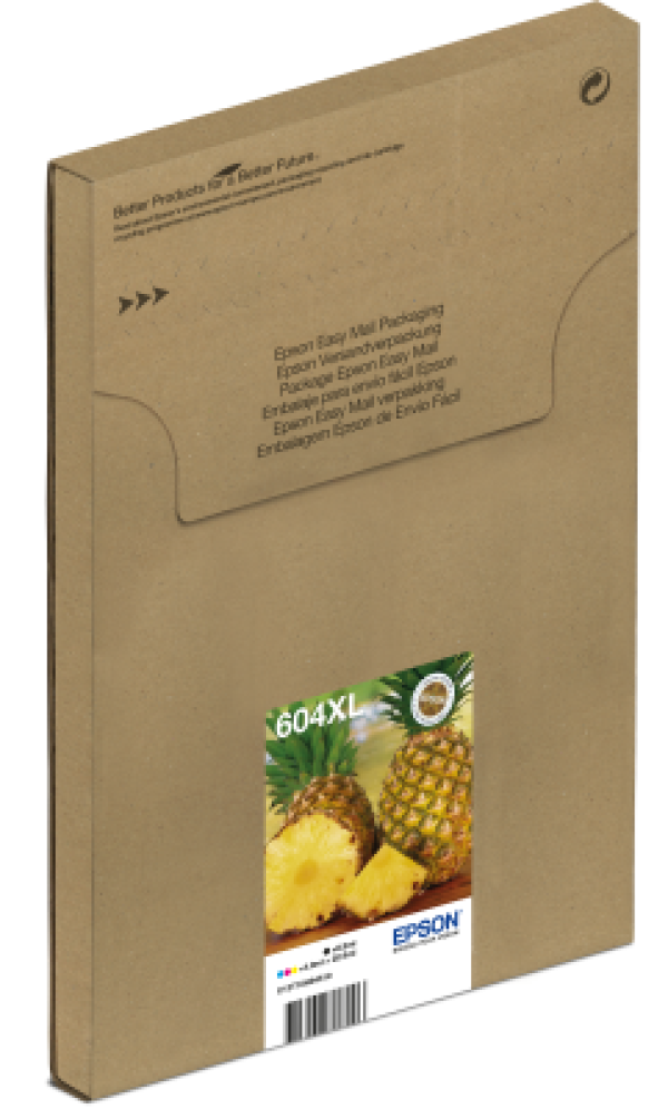 Náplň Epson 604XL černá, 604 CMY, C13T10H94010  multipack