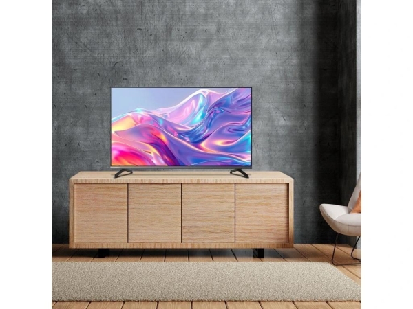 CHiQ U50QST TV 50", UHD, QLED, ultratenká, Google TV, DLG 120 Hz, Dolby Audio, Frameless, metalická