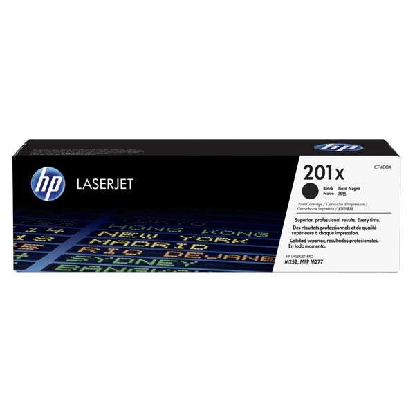 HP 201X (CF400X), originální černý toner do tiskárny HP