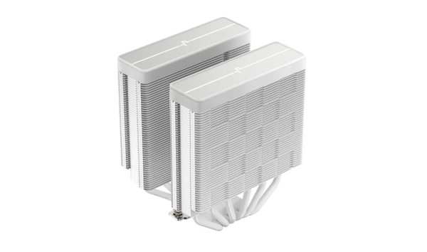 DEEPCOOL CPU Chladič AG620 WH ARGB V2, 2x120mm, LGA1851, AM5, bílá