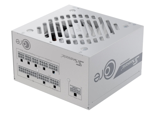 Zdroj Seasonic CORE GX White ATX 3.1 - 850W, 80+ Gold, modular