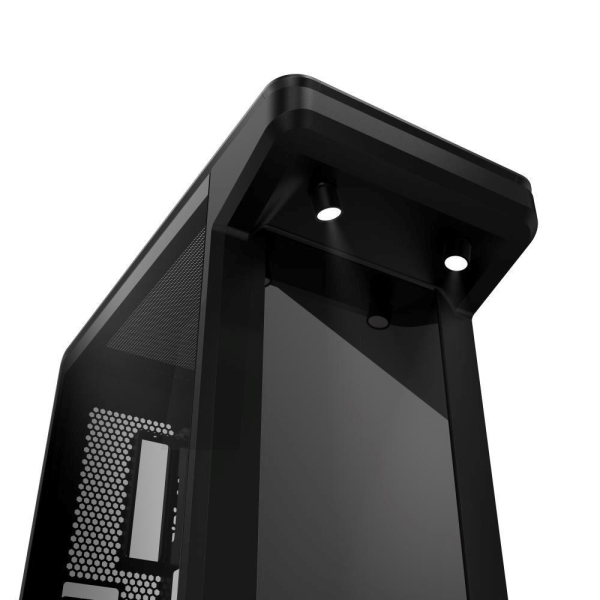 Cooler Master case MASTERFRAME 360 Stage LCD, ATX, Průhledná bočnice, Černá
