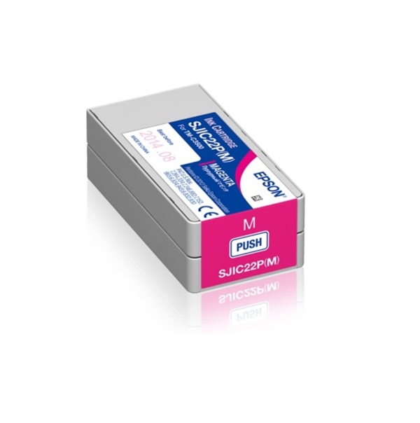 Náplň Epson SJIC22P(M), C33S020603 purpurová