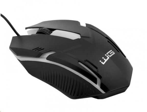 WG - Myš drátová optická WG4 LED podsvícení / black