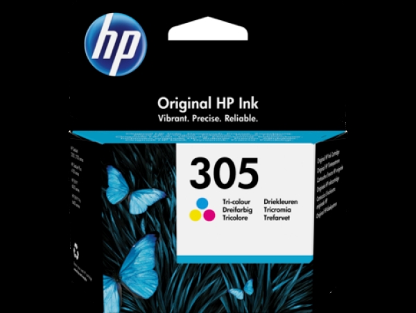 HP 305 (3YM60AE), originální barevná náplň do tiskárny HP