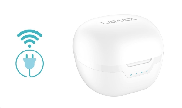 LAMAX Dots2 White, wireless charging