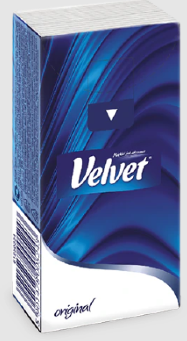 VELVET Hygienické kapesníky Original 4-vrstvé