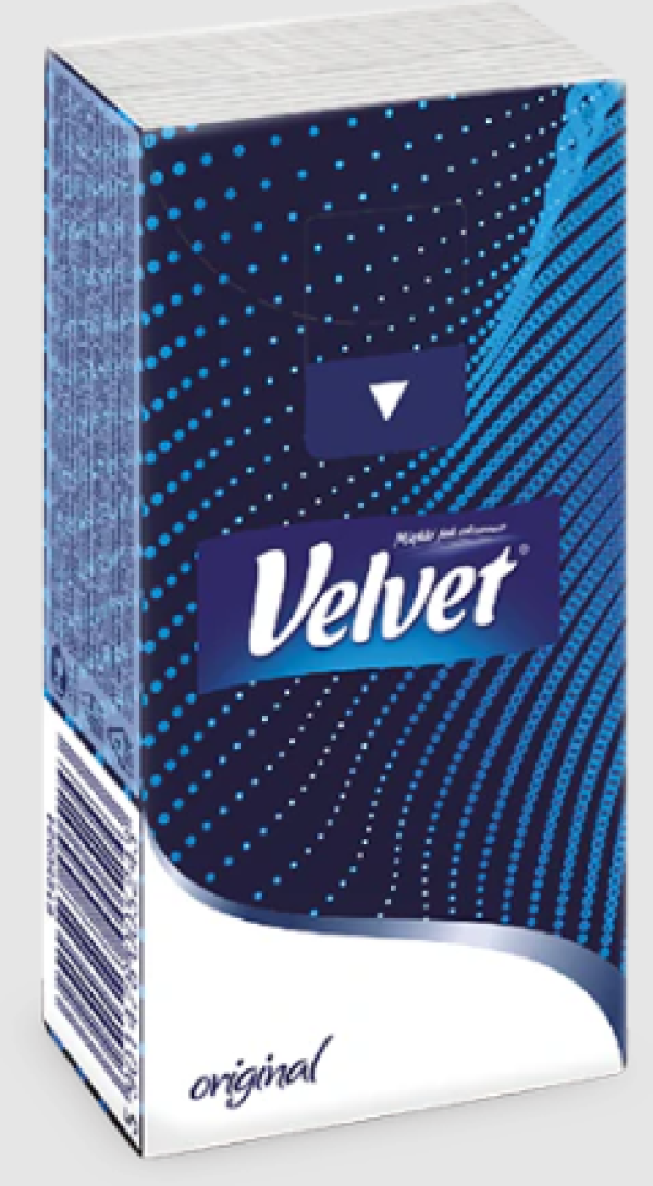 VELVET Hygienické kapesníky Original 4-vrstvé