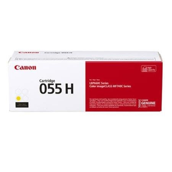 Toner Canon CRG 055HY 3017C002 žlutý
