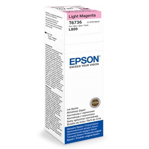Náplň Epson C13T67364A světle purpurová