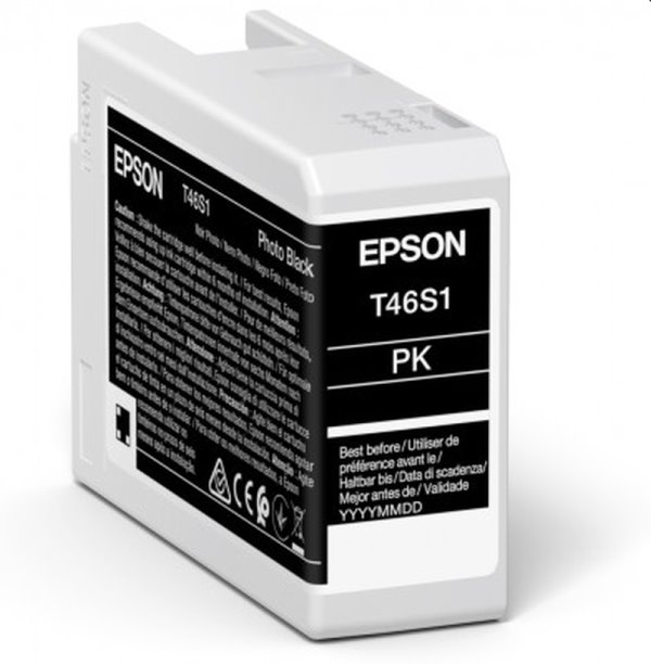 Náplň Epson C13T46S100 foto černá