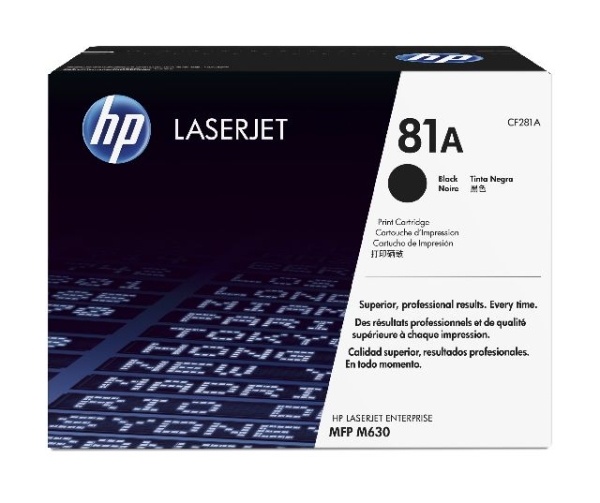 HP 81A (CF281A), černý originální toner do tiskárny HP