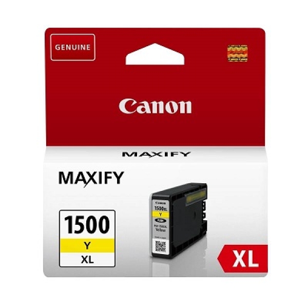 Náplň CANON PGI-1500XL, 9195B001 žlutá (12 ml)