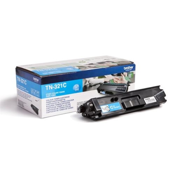 Toner BROTHER TN-321C, azurový (1 500 stran)