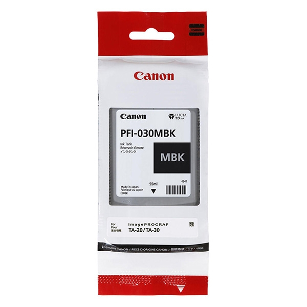 Náplň CANON PFI-030, CF3488C001 matná černá  (55 ml)