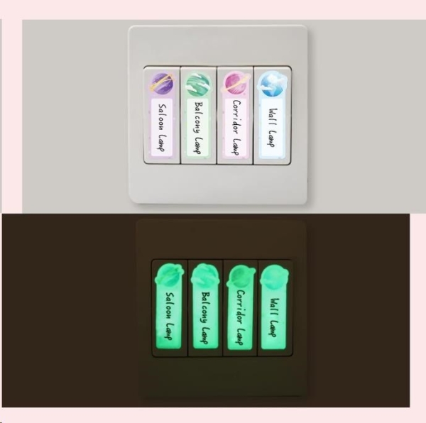 Niimbot průhledné štítky T 14x40mm 80ks Planety pro D11, D11-M, D110, D110-H